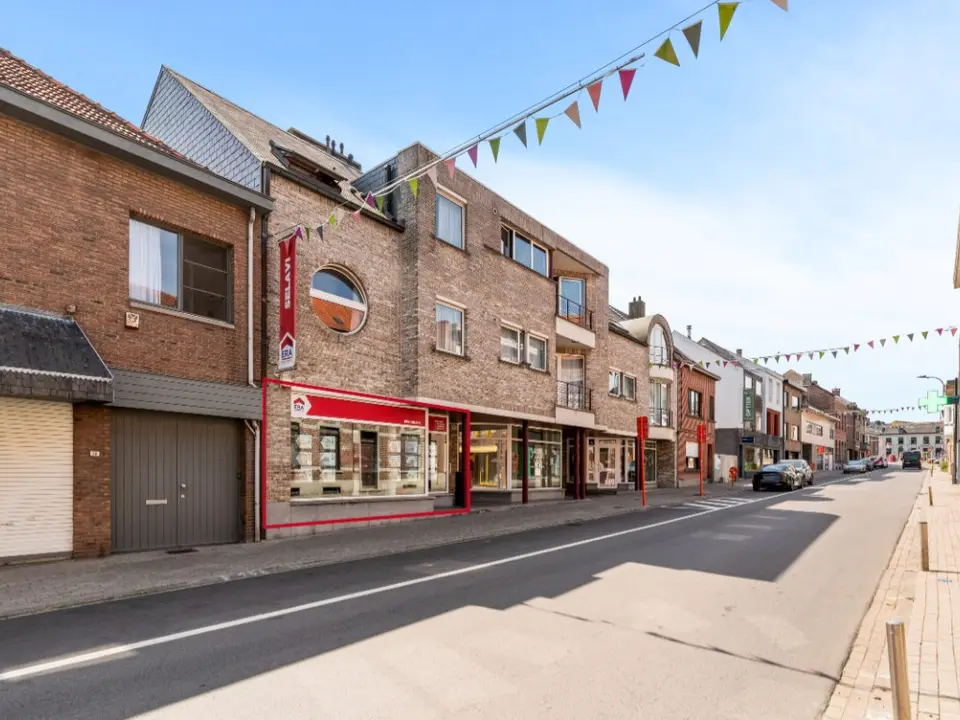 Handelspand te huur in het centrum van Meise