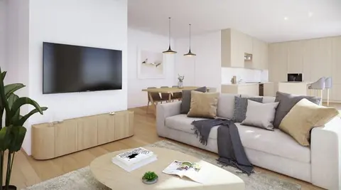 Dansaert district : new apartment, shared garden, 6% VAT !