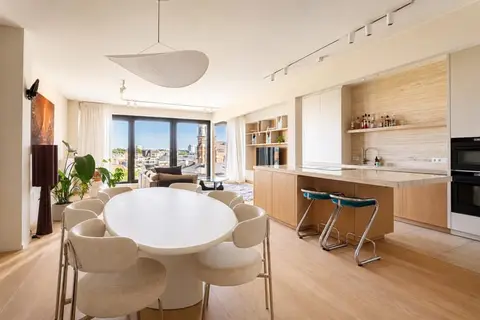 luxury duplex penthouse with panoramic views of Antwerp