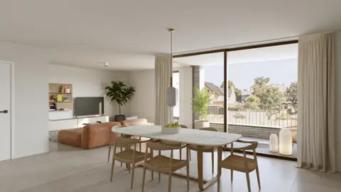 Nieuwbouwappartement met terras in het centrum te Lommel