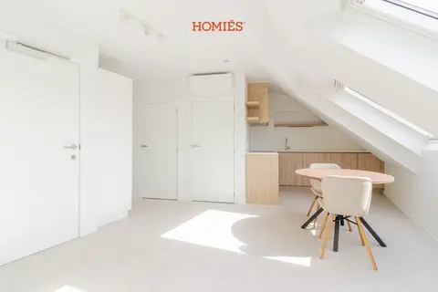 Gezellige studio met aparte slaaphoek nabij centrum