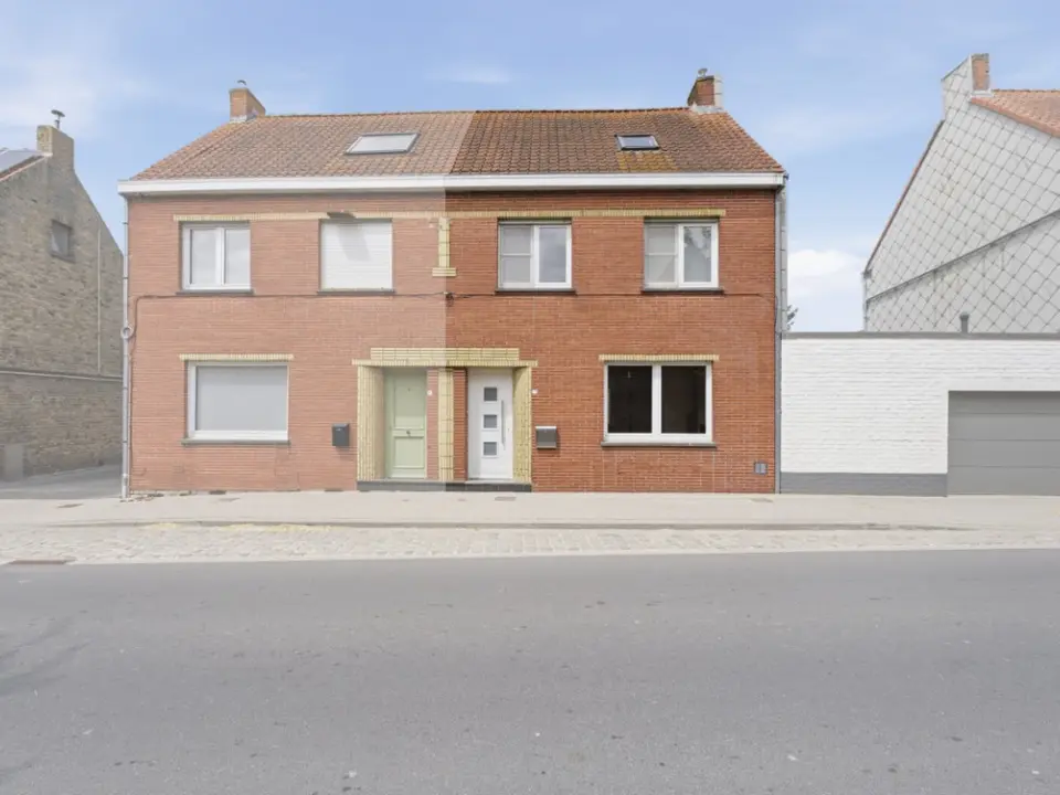 Leuke starters- of gezinswoning met 4 slaapkamers in Houtem