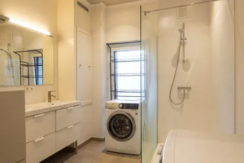 Ruim gelijkvloers één slaapkamer appartement te huur in Gent