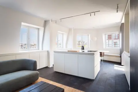 Stylishly renovated 1-bedroom apartment with terrace at 't Z